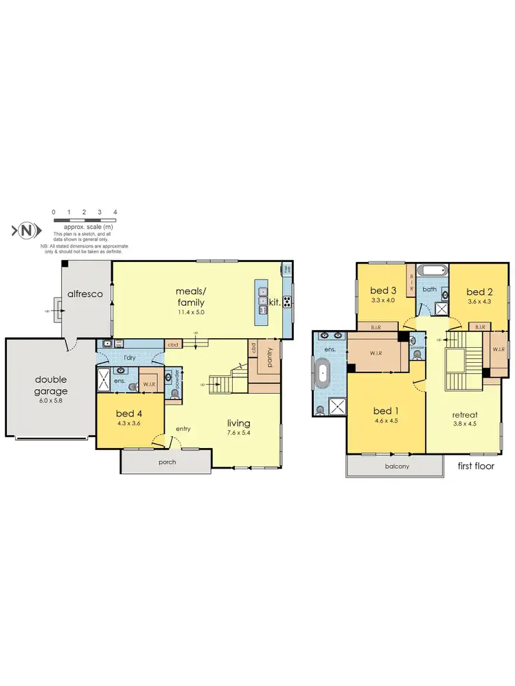 Floorplan of Homely house listing, 87A Old Warrandyte Road, Donvale VIC 3111