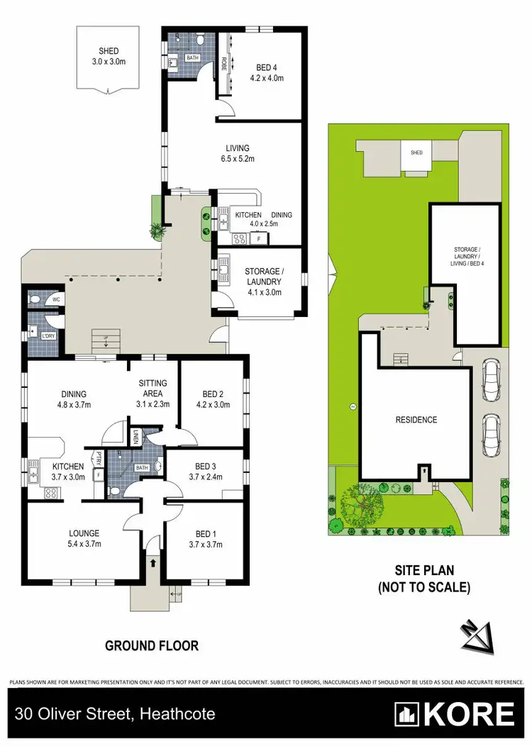 Floorplan of Homely house listing, 30 Oliver Street, Heathcote NSW 2233