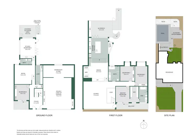 Floorplan of Homely house listing, 192 Woorarra Avenue, Elanora Heights NSW 2101