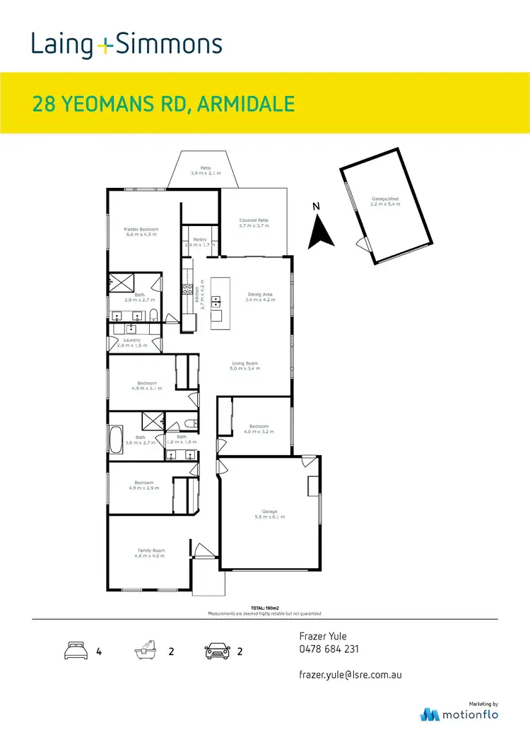 Floorplan of Homely house listing, 28 Yeomans Road, Armidale NSW 2350