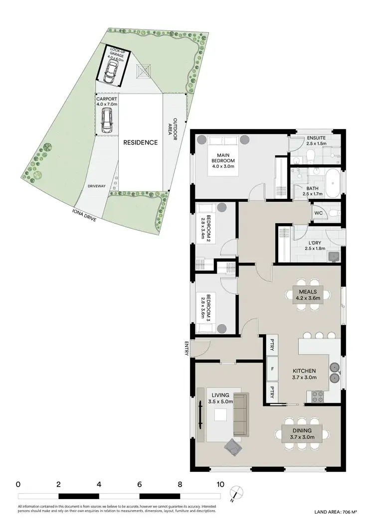 Floorplan of Homely house listing, 9 Iona Drive, Sebastopol VIC 3356