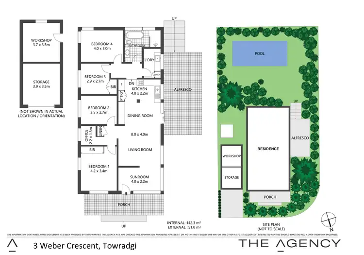 Floorplan of Homely house listing, 3 Weber Crescent, Towradgi NSW 2518