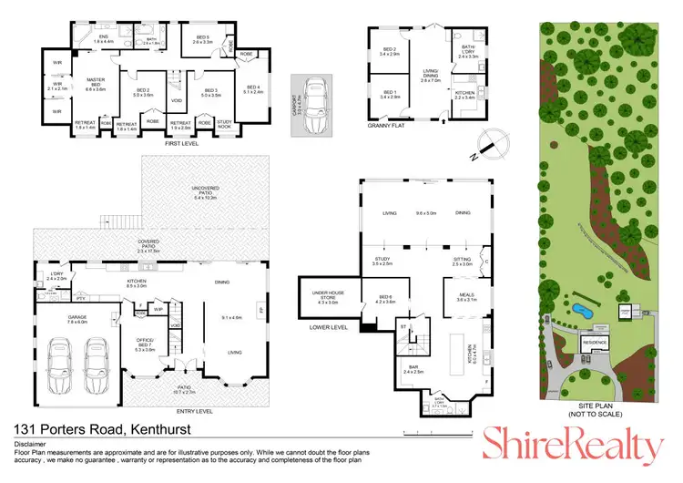 Floorplan of Homely rural property listing, 131 Porters Road, Kenthurst NSW 2156