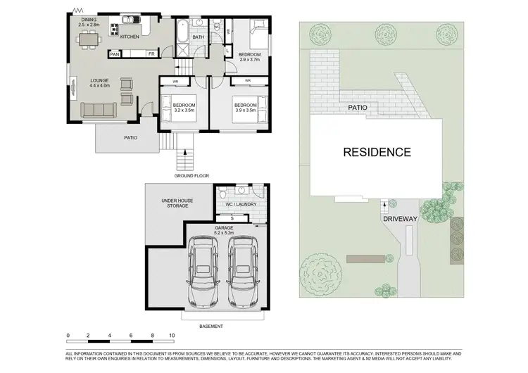Floorplan of Homely house listing, 24 Caledonian Avenue, Winston Hills NSW 2153