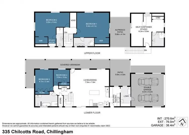Floorplan of Homely house listing, 335 Chilcotts Road, Chillingham NSW 2484