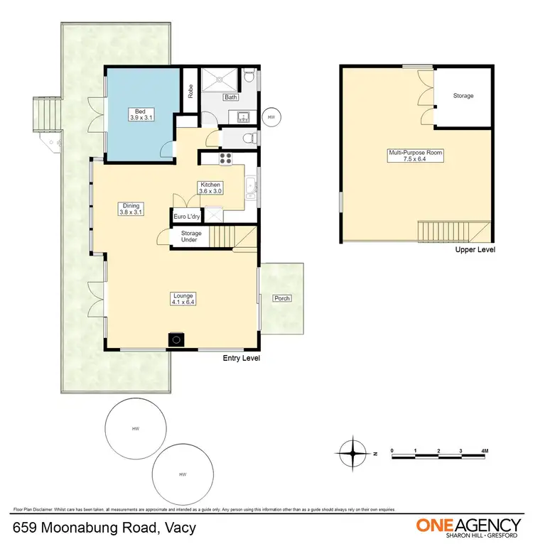 Floorplan of Homely rural property listing, 659 Moonabung Road, Vacy NSW 2421