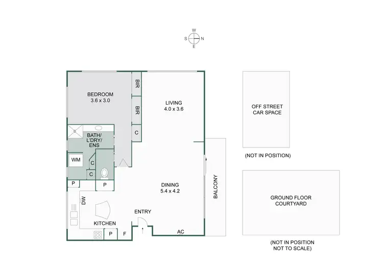 Floorplan of Homely unit listing, 16/120-122 Nepean Highway, Aspendale VIC 3195