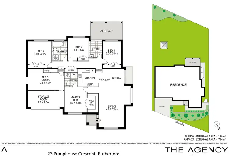 Floorplan of Homely house listing, 23 Pumphouse Crescent, Rutherford NSW 2320