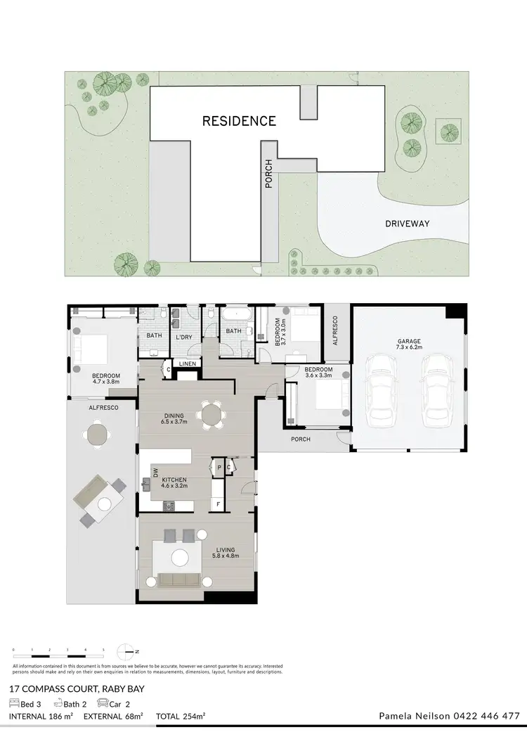 Floorplan of Homely house listing, 17 Compass Court, Raby Bay QLD 4163