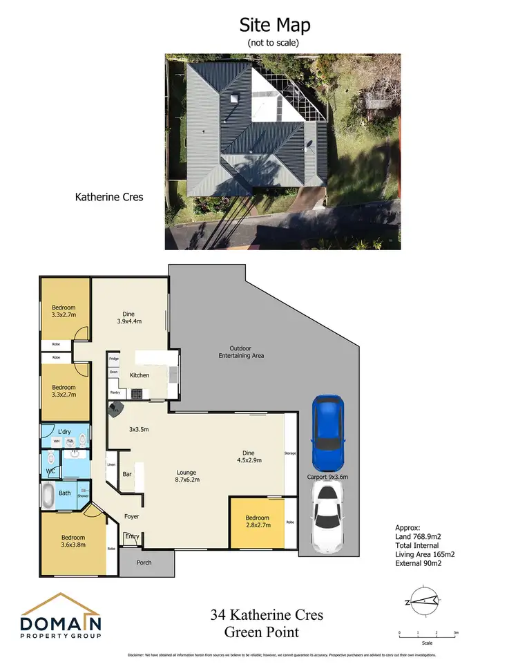 Floorplan of Homely house listing, 34 Katherine Crescent, Green Point NSW 2251