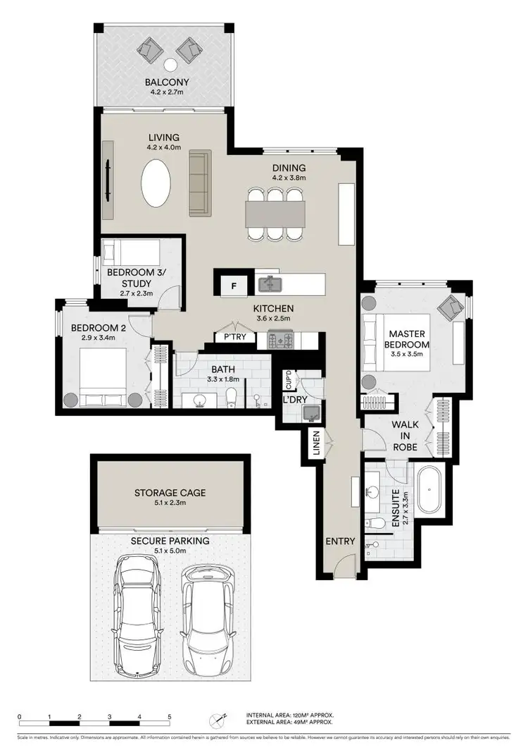 Floorplan of Homely unit listing, 516/68 Peninsula Drive, Breakfast Point NSW 2137
