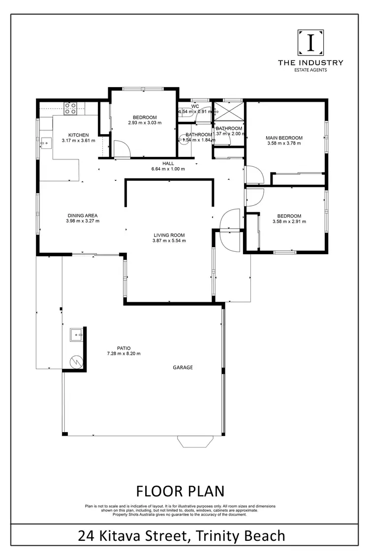 Floorplan of Homely house listing, 24 Kitava Street, Trinity Beach QLD 4879