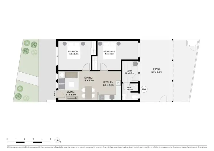 Floorplan of Homely unit listing, 3/22 Pacific Drive, Blacks Beach QLD 4740