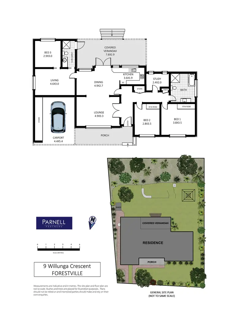 Floorplan of Homely house listing, 9 Willunga Crescent, Forestville NSW 2087