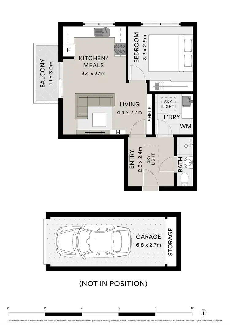 Floorplan of Homely unit listing, 7/8 Heytesbury Street, Herne Hill VIC 3218