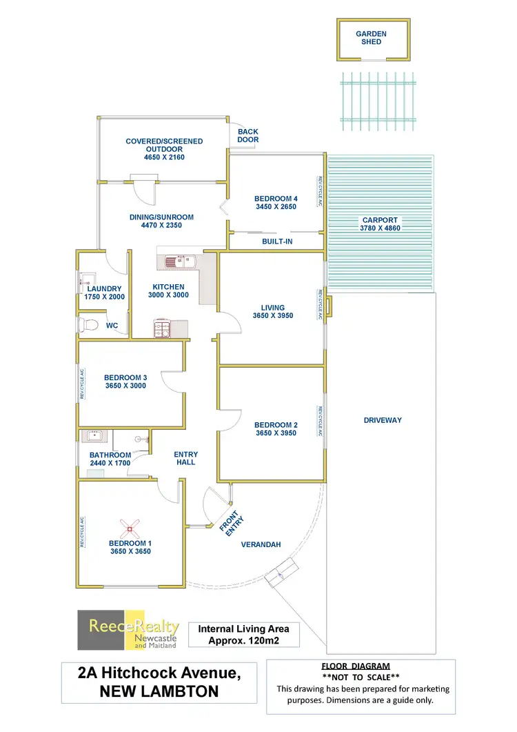 Floorplan of Homely house listing, 2a Hitchcock Avenue, New Lambton NSW 2305