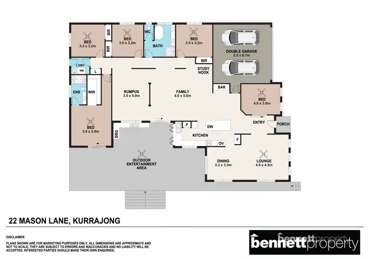 Floorplan of Homely house listing, 22 Mason Lane, Kurrajong NSW 2758