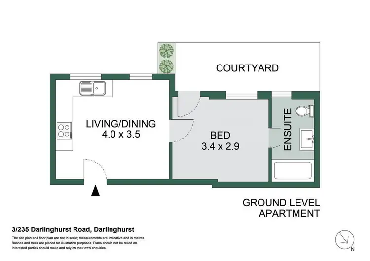 Floorplan of Homely apartment listing, 3/235-239 Darlinghurst Road, Darlinghurst NSW 2010