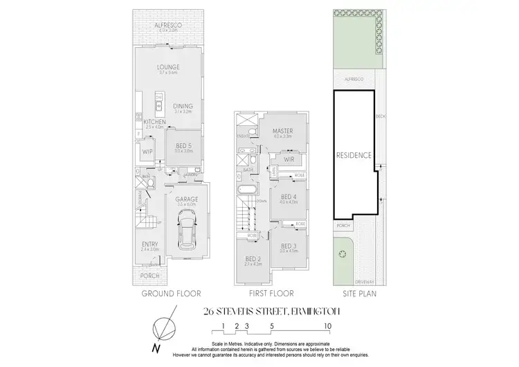 Floorplan of Homely semi-detached listing, 26 Stevens Street, Ermington NSW 2115