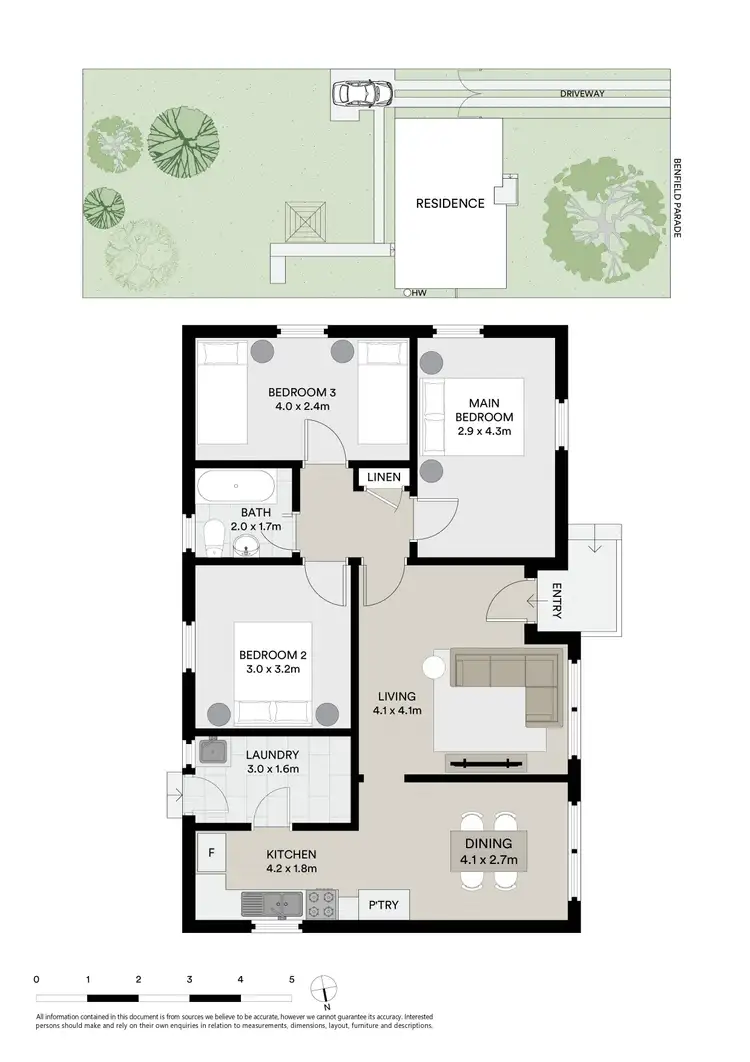 Floorplan of Homely house listing, 33 Benfield Parade, Panania NSW 2213