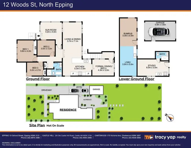 Floorplan of Homely house listing, 12 Woods Street, North Epping NSW 2121