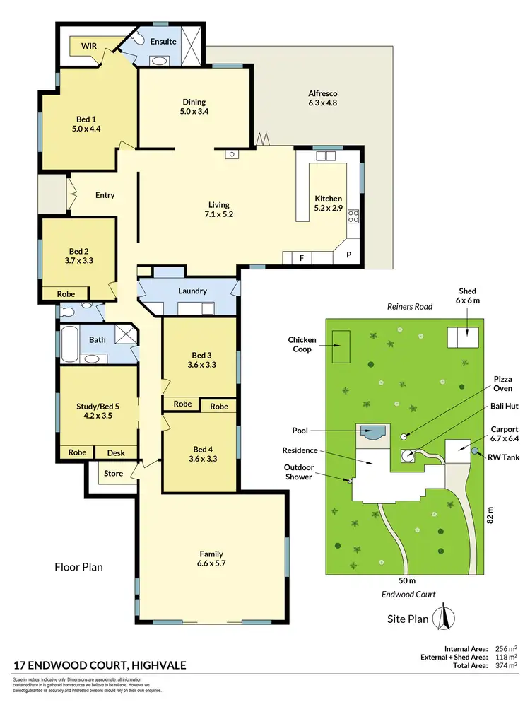 Floorplan of Homely house listing, 17 Endwood Court, Highvale QLD 4520