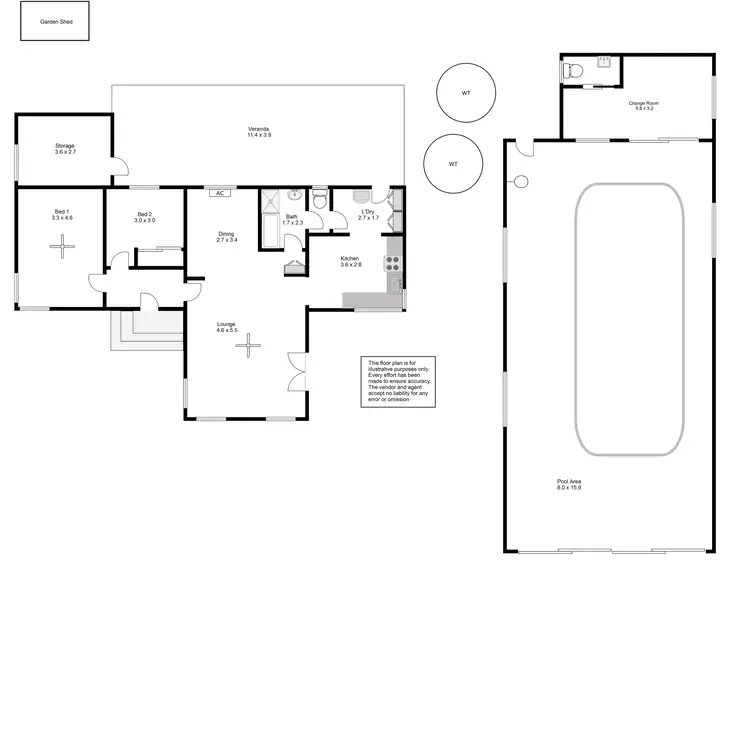 Floorplan of Homely house listing, 70 Cardiff Road, Port Lincoln SA 5606