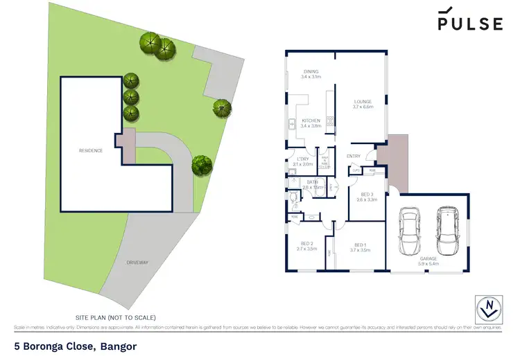 Floorplan of Homely house listing, 5 Boronga Close, Bangor NSW 2234