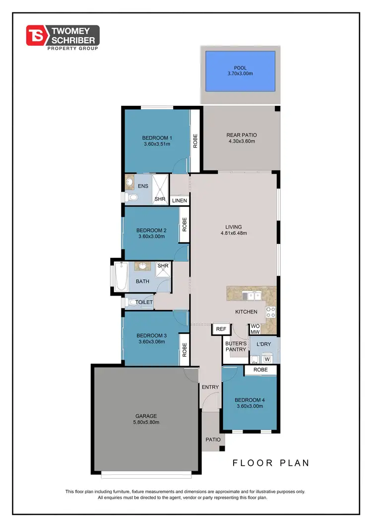 Floorplan of Homely house listing, 29 Mungana Circuit, Smithfield QLD 4878