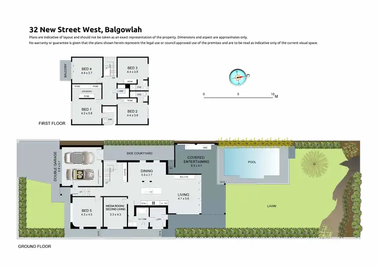 Floorplan of Homely house listing, 32 New Street West, Balgowlah NSW 2093