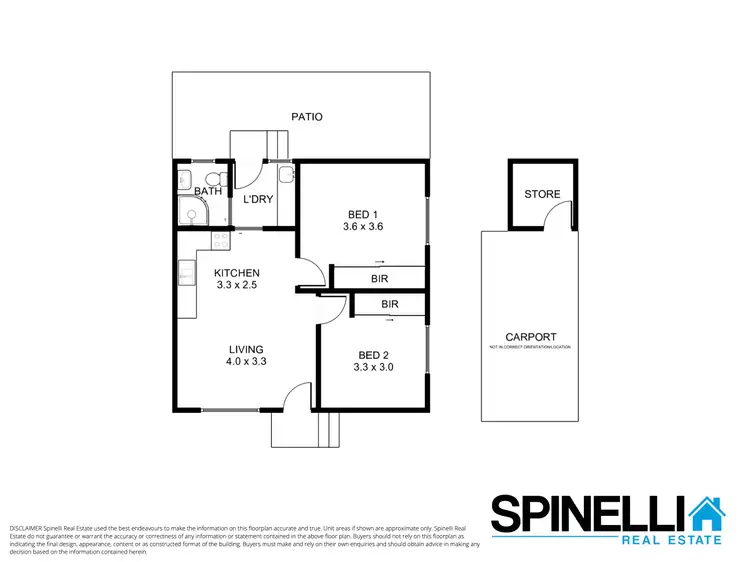 Floorplan of Homely unit listing, 1/162 Pur Pur Avenue, Lake Illawarra NSW 2528