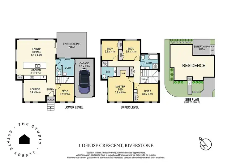 Floorplan of Homely house listing, 1 Denise Crescent, Grantham Farm NSW 2765