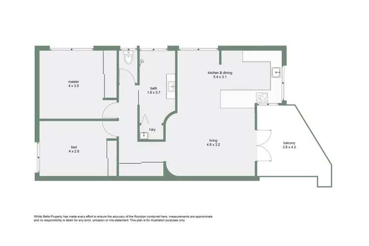 Floorplan of Homely apartment listing, 3/34 Oliva Street, Palm Cove QLD 4879