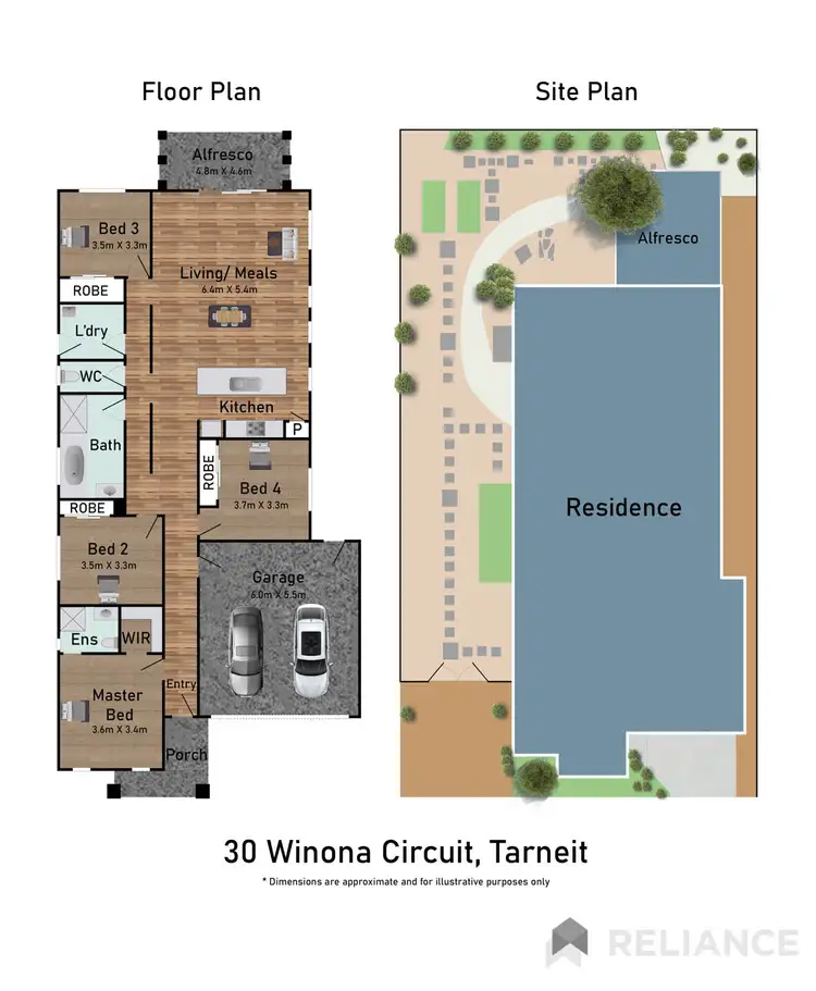 Floorplan of Homely house listing, 30 Winona Circuit, Tarneit VIC 3029