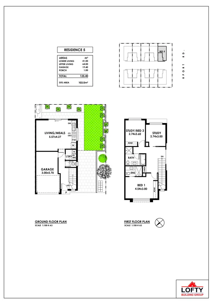 Floorplan of Homely townhouse listing, 5/509 Port Road, West Croydon SA 5008