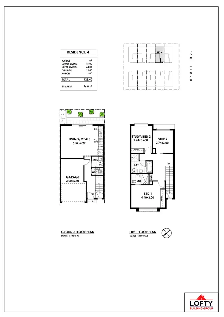 Floorplan of Homely townhouse listing, 4/509 Port Road, West Croydon SA 5008