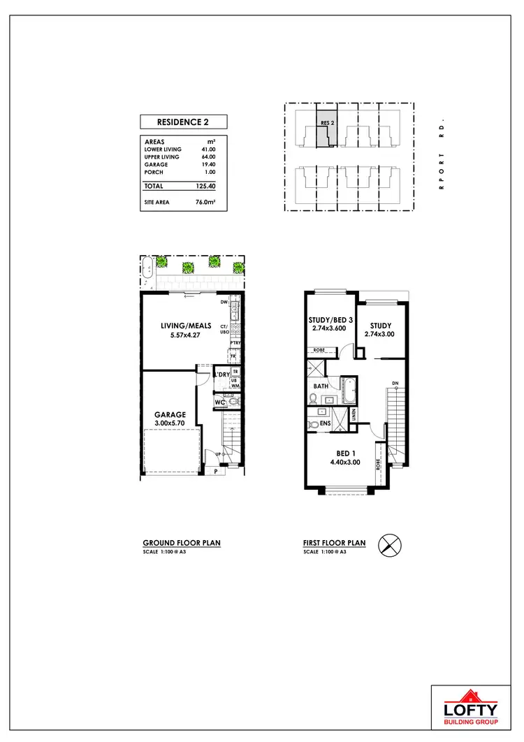 Floorplan of Homely townhouse listing, 2/509 Port Road, West Croydon SA 5008