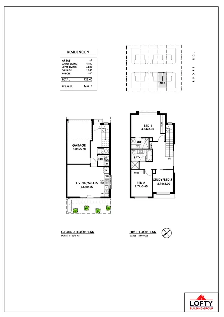 Floorplan of Homely townhouse listing, 9/509 Port Road, West Croydon SA 5008