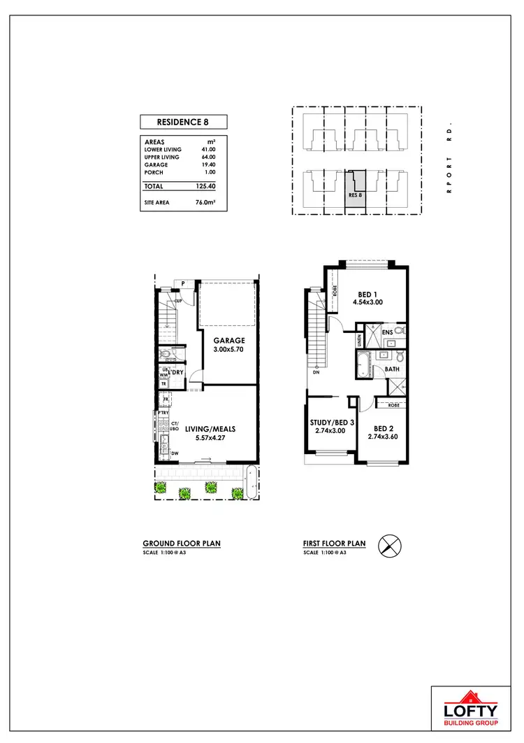 Floorplan of Homely townhouse listing, 8/509 Port Road, West Croydon SA 5008