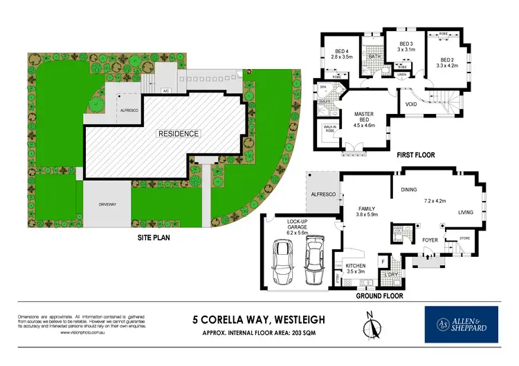 Floorplan of Homely house listing, 5 Corella Way, Westleigh NSW 2120