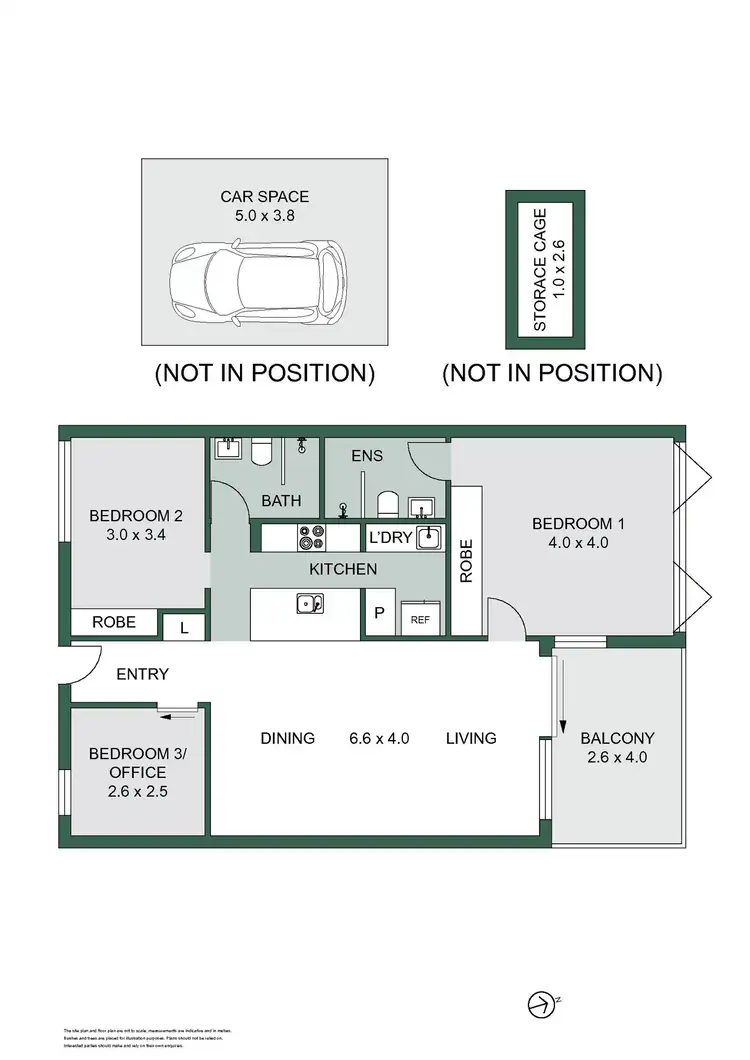 Floorplan of Homely unit listing, 30/12-14 Berry Street, North Sydney NSW 2060
