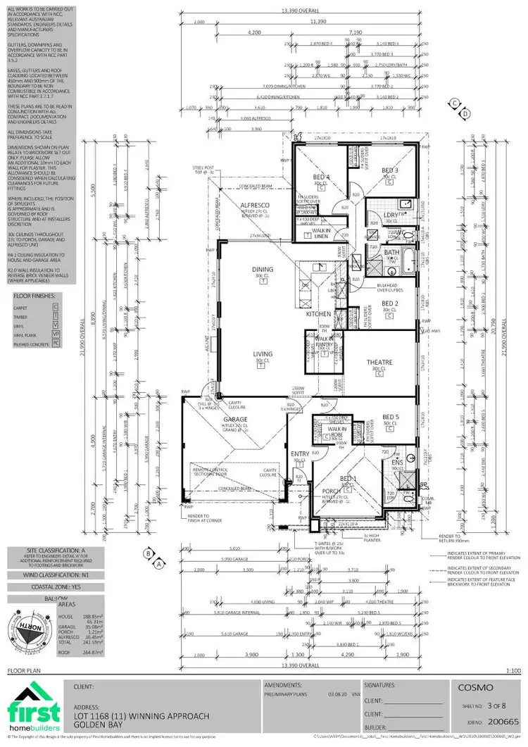 Floorplan of Homely house listing, 11 Winning Approach, Golden Bay WA 6174
