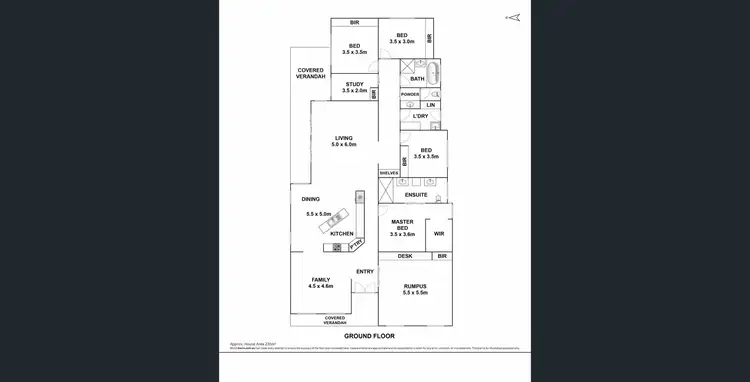 Floorplan of Homely house listing, 91 Stuart Road, Tyabb VIC 3913