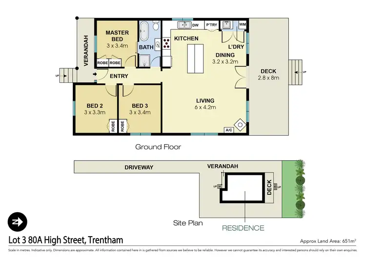 Floorplan of Homely house listing, 80B High Street, Trentham VIC 3458