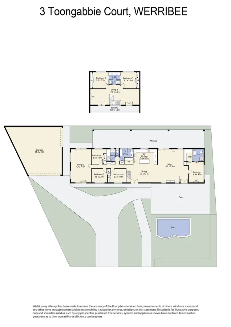 Floorplan of Homely house listing, 3 Toongabbie Court, Werribee VIC 3030