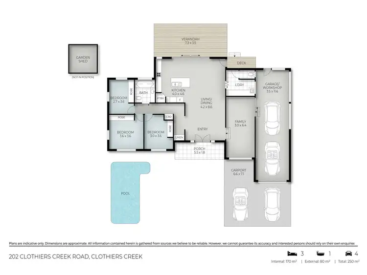 Floorplan of Homely house listing, 202 Clothiers Creek Road, Nunderi NSW 2484