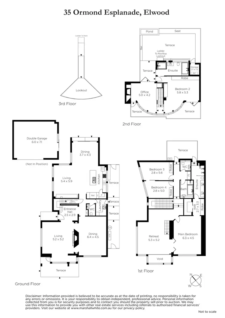 Floorplan of Homely house listing, 35 Ormond Esplanade, Elwood VIC 3184