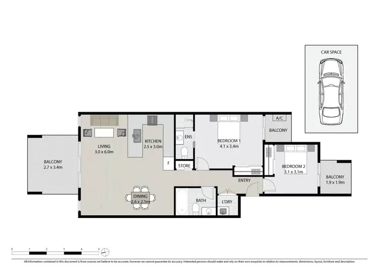 Floorplan of Homely apartment listing, 9/3-5 Talbot Road, Guildford NSW 2161