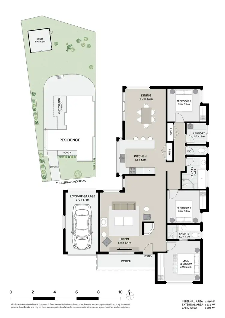 Floorplan of Homely house listing, 299 Tuggerawong Road, Tuggerawong NSW 2259