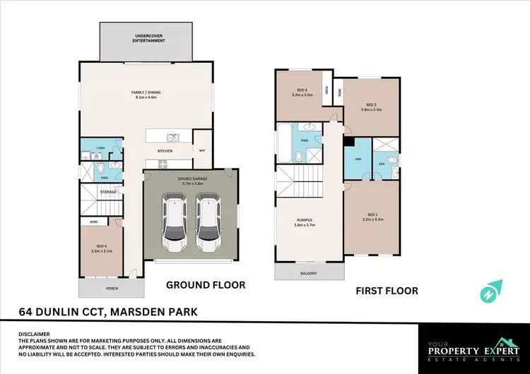 Floorplan of Homely house listing, 64 Dunlin Circuit, Marsden Park NSW 2765
